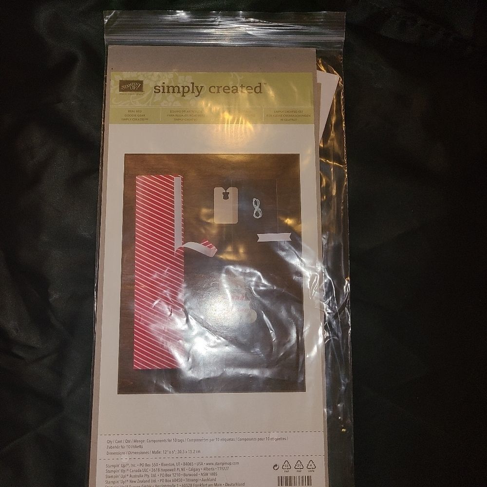 NWT Simply Created Craft Set. Make 10 Christmas Tags.